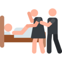 cultures,woman,man,people,dead,humanpictos,death,funeral,burial,sorrow,grief,widow