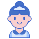 woman,avatar,professions and jobs,user,people,job,occupation,cleaner,profession,maid