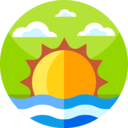 sun,weather,nature,sunrise,sunset,sea,beach sunset