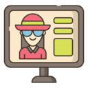 ui,electronics,computer,book,professions and jobs,star,monitor,CV,resume,artist,address,celebrity,Booking,actress