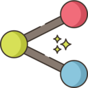 share,interface,multimedia,social media,shapes,connector,circles,social network ok 