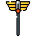 medical,symbol,healthcare and medical,shapes and symbols,wings,cane,caduceus