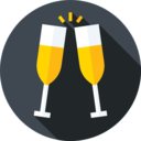 food,food and restaurant,glasses,two,drinks,beverage,drinking,champagne,bubbles,couple,new york,brindis