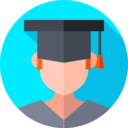 avatar,cap,mortarboard,education,professions and jobs,user,people,student,graduation,graduate,graduated,bachelor