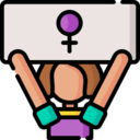 woman,security,symbol,user,communications,girl,protest,shapes and symbols,manifestation,gender