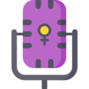woman,symbol,education,communications,microphone,sign,female,visibility,protest,voice,speech,shapes and symbols,gender,feminism,human rights,activism
