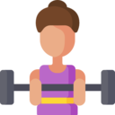 sports and competition,woman,avatar,fitness,weightlifting,sport,weight,user,profile,person,player,excercise,lifting,athlete,athletic,sporty,weightlifter