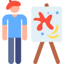 people,art and design,art,humanpictos,painter,drawing