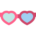 fashion,vision,love,sunglasses,romantic,valentines,romance,heart shaped