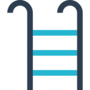 summertime,swimming pool,sports,miscellaneous,water,ladder