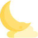 weather,meteorology,nature,stars,astronomy,moon,night,half moon,moon phases,moon phase