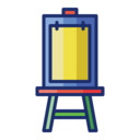 landscape,art and design,art,painter,painting,artistic,easel,canvas
