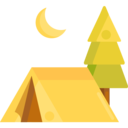 travel,landscape,nature,moon,holidays,camping,scenery,woods,forest,Activities,rural,camping tent,tent