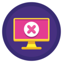 electronics,technology,computer,monitor,error,screen,sign,exclamation mark,critical