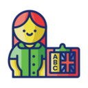 woman,professions and jobs,clipboard,teacher,english