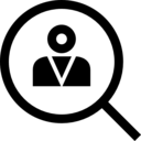 interface,magnifying glass,search,Tools and utensils,loupe,detective,zoom