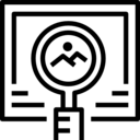 interface,magnifying glass,monitor,search,screen,computing,loupe,detective,zoom