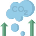 ecology and environment,arrows,smoke,danger,clouds,pollution,contamination,emission,co2,up arrows,damaging,harmful
