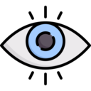 ui,interface,medical,eye,view,visible,visibility,shapes and symbols