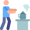 people,cooking,kitchen,restaurant,chef,profession,stick man,cookers