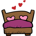 heart,bed,valentines day,romantic,valentines,marriage,hearts