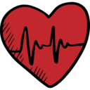 medical,heart,health care,electrocardiogram,loving,valentines day,romance