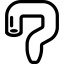 Human body outline icon 64x64