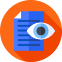 interface,file,edit tools,files,document,eye,files and folders,archive,view,visibility,watchlist