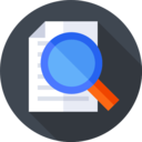 file,report,information,magnifying glass,document,paper,files and folders,web,search,loupe,seo,research,magnifier,searching ok 