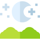 star,nature,stars,astronomy,moon,night,half moon,moon phase