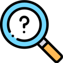 ui,magnifying glass,search,loupe,question mark,question,detective,zoom,questions,curiosity