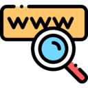 ui,interface,multimedia,seo and web,magnifying glass,browser,website,communications,browsers,search,loupe,web page,html,xing website logo,www,search engine,url