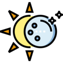 sun,education,weather,nature,space,partial,moon,astral,eclipse,eclipses,covering,partially