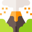 landscape,nature,danger,disaster,volcano,eruption,lava,erupting