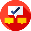interface,speech bubble,conversation,communications,chat,communication,check mark,message,check,talk,bubble speech,negotiating