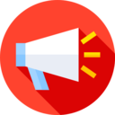 electronics,miscellaneous,megaphone,marketing,communications,promotion,shout,bullhorn,protest,announcer,loudspeaker,announcement
