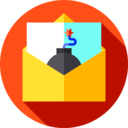 ui,electronics,computer,security,mail,envelope,communications,email,message,emails,malware,bomb,spam ok 