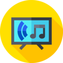 electronics,technology,music and multimedia,music,music player,monitor,musical note,screen,tv,television,note