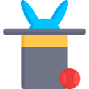 rabbit,interface,hat,entertainment,stars,birthday and party,magic,magician,show,hobbies and free time,sparkle,magical,magic show