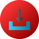 download,multimedia,arrows,multimedia option,orientation,direction,inbox,down arrow,downloading