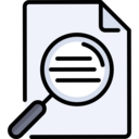 file,magnifying glass,document,archive,zoom,reading