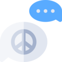 conversation,communications,chat,peace,message,speech bubbles,pacifism,pacifist