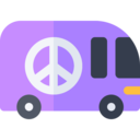transport,transportation,peace,van,car,Hippie