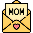 interface,files and folders,mail,heart,email,letter,party,love,message,love and romance,rose,mom,mothers day