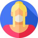 woman,avatar,user,profile,people,person,girl,medical mask