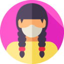 woman,avatar,user,profile,people,person,girl,medical mask