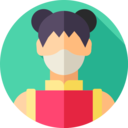 woman,avatar,user,profile,people,person,girl,chinese,medical mask