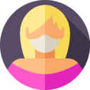 woman,avatar,user,profile,people,person,girl,medical mask