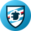Football shields icon 64x64