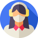 woman,avatar,user,profile,people,person,girl,medical mask